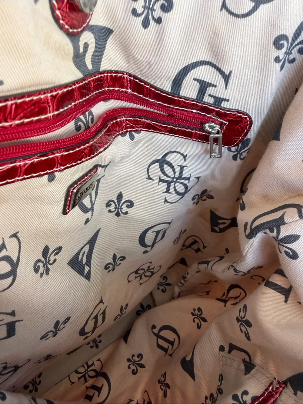 Y2K Vintage Guess tote